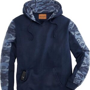 Men's Navy Camo Hoodie